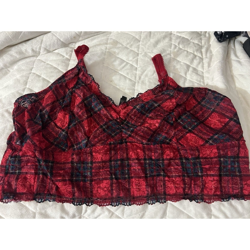 Torrid Black Lace Bralette Bra Unlined Wireless Sexy‎  Size 5
